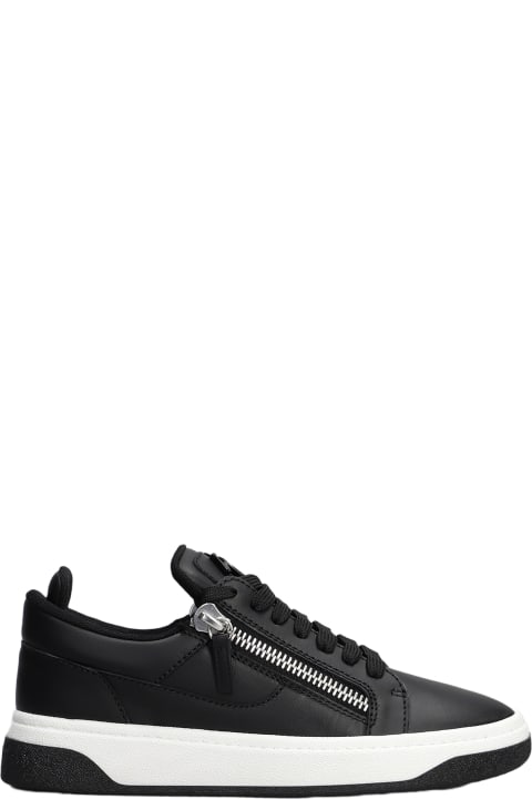 Giuseppe Zanotti for Women Giuseppe Zanotti Gz94 Sneakers In Black Leather