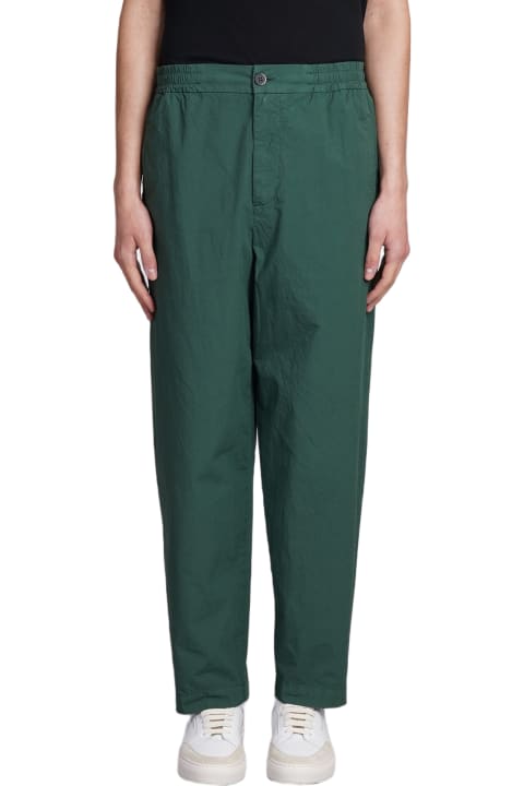 Barena Clothing for Men Barena Ameo Pants In Green Cotton