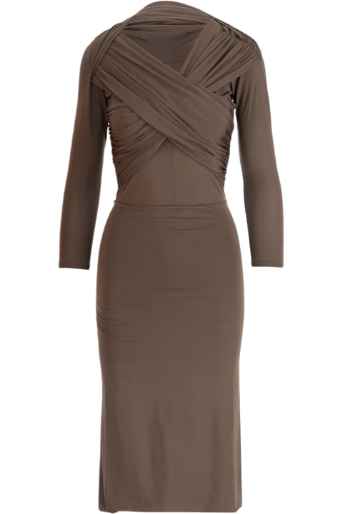 【送料&関税込】Patou Long Dress Cross Effect Patou Long Dress Cross Effect | italist
