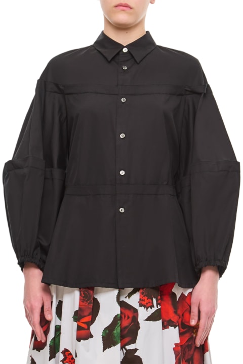 Clothing Sale for Women Comme des Garçons Balloon Sleeve Cotton Shirt