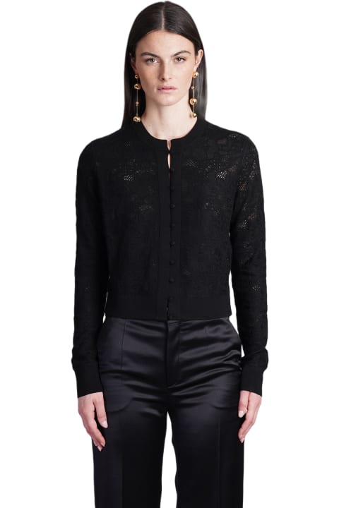Sweaters for Women Chloé Cardigan In Black Wool