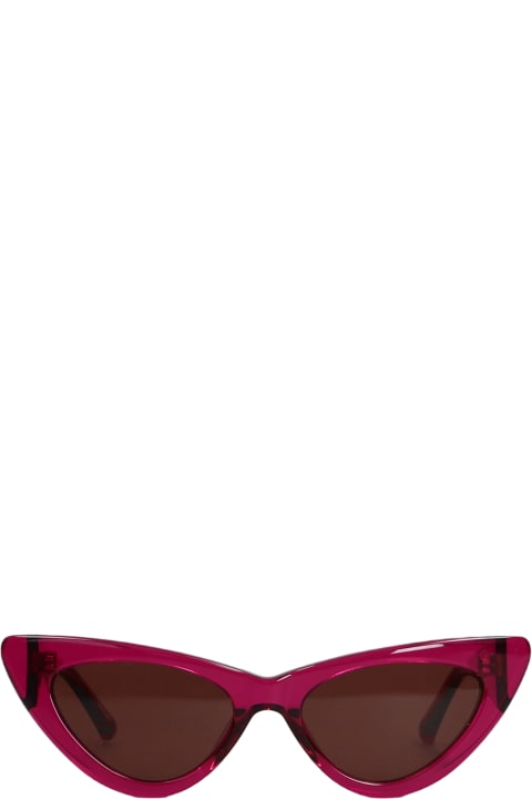 Accessories for Women The Attico Sunglasses In Red Acetate