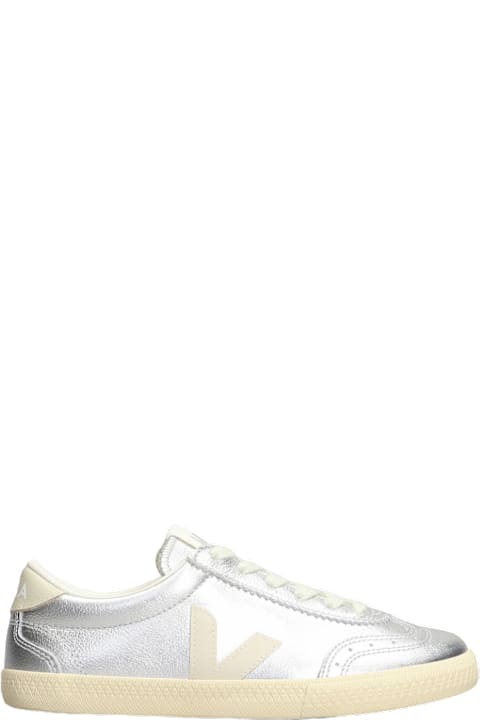 Veja Sneakers for Women Veja Volley O.t Sneakers In Silver Leather