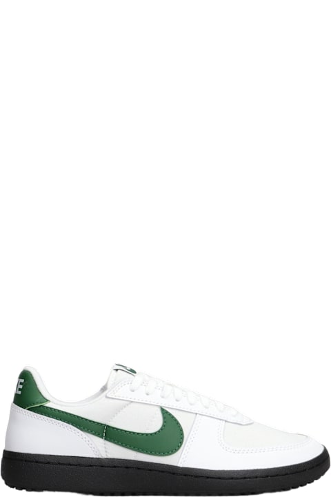 ウィメンズ Nikeのスニーカー Nike Field General 82 Sneakers In White Leather And Fabric