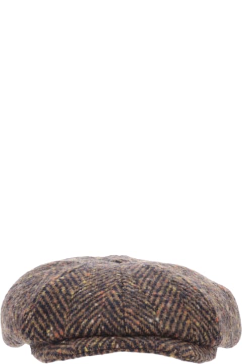 Wool Tweed Cap