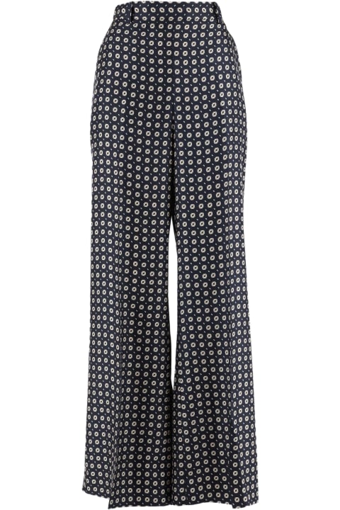 Polo Ralph Lauren Pants & Shorts for Women Polo Ralph Lauren Silk Pants With Geometric Pattern