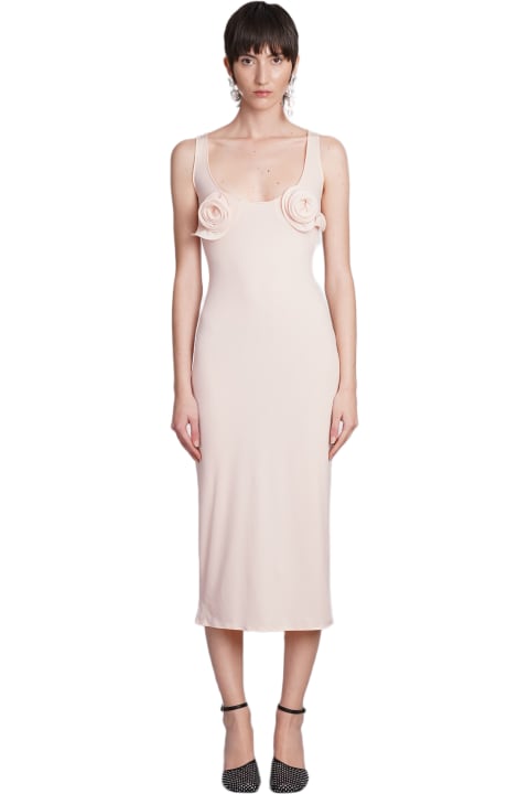 Magda Butrym Dresses for Women Magda Butrym Dress In Rose-pink Polyamide