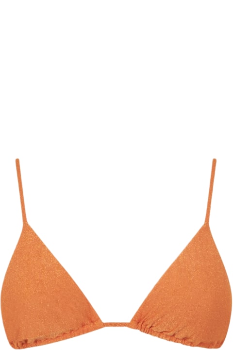 Homeware MC2 Saint Barth Woman Orange Triangle Top