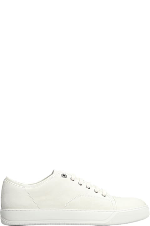 Lanvin Sneakers for Men Lanvin Dbb1 Sneakers In White Suede