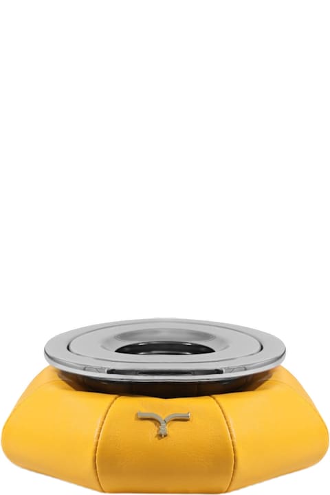 Larusmiani لـ أدوات منزلية Larusmiani Leather Boat Ashtray 