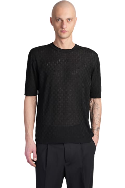 A Paper Kid Clothing for Men A Paper Kid T-shirt In Black Viscose