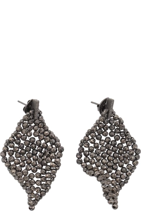 Jewelry for Women Brunello Cucinelli Silver Brass Earrings