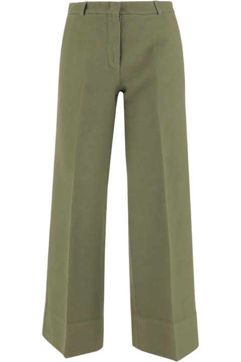 QL2 Clothing for Women QL2 Linen And Cotton Pants