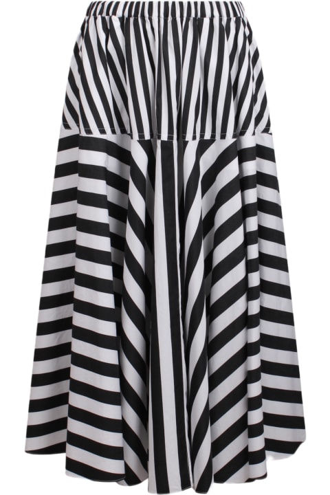 Patou Skirts for Women Patou Patou Striped Maxi Skirt