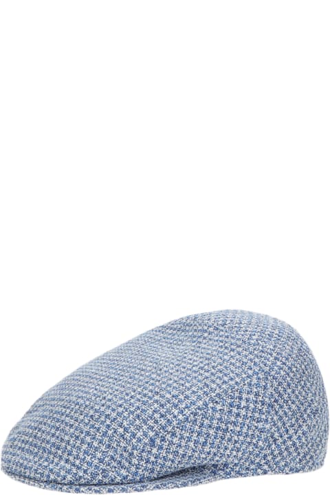 Hats for Men Borsalino Vincenzo Soft Flat Cap