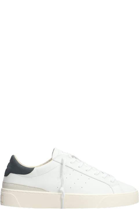 D.A.T.E. for Men D.A.T.E. Sonica Sneakers In White Leather
