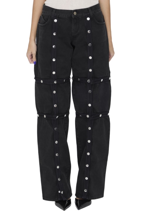Clothing for Women The Attico Snap-button Pants
