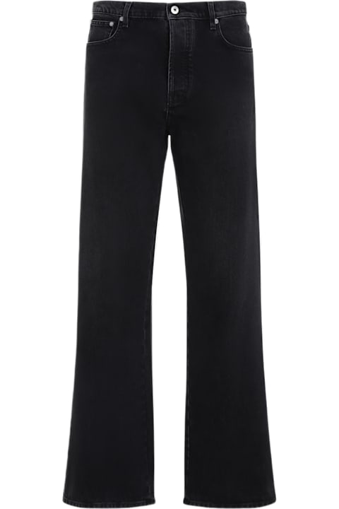 Off-White الجينز لـ القسم الرجالي Off-White Relaxed Fit 'diag' Jeans