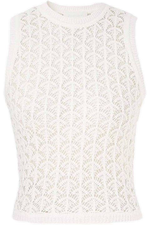 Zimmermann for Women Zimmermann Wylie Sleeveless Crop Top
