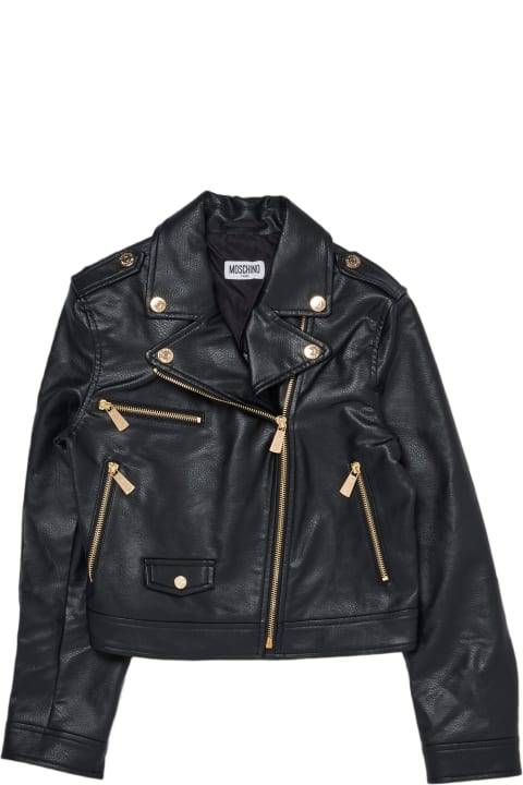 Moschino Coats & Jackets for Boys Moschino Biker Jacket Jacket