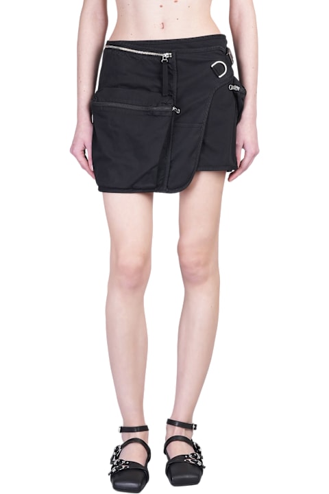Helmut Lang Clothing for Women Helmut Lang Skirt In Black Rayon