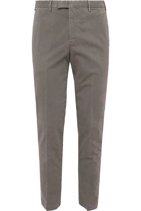 PT01 Clothing for Men PT01 Grey Cotton Pants