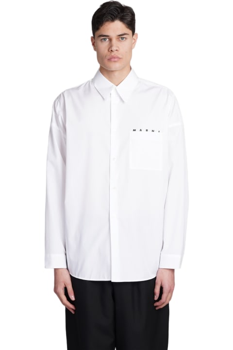 Marni for Men Marni Shirt In White Cotton