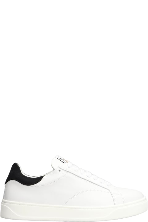 Sneakers for Men Lanvin Ddb0 Sneakers In White Leather