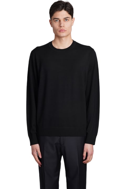 Theory Clothing for Men Theory Knitwear In Black Wool