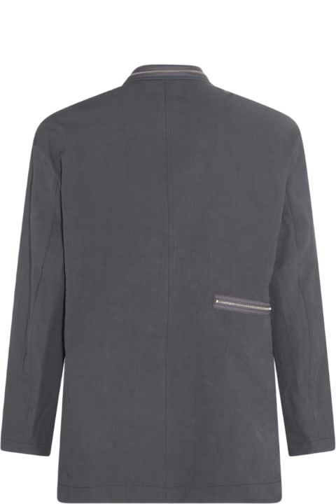 Undercover Jun Takahashi Coats & Jackets for Men Undercover Jun Takahashi Dark Grey Cotton Blazer