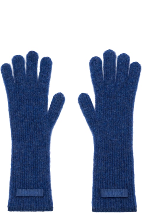 Gloves for Men Jacquemus Grosgrain Wool Gloves