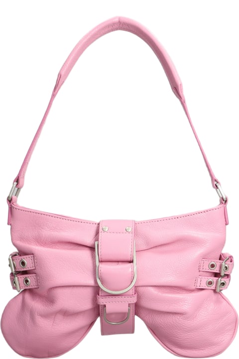 Blumarine for Women Blumarine Hand Bag In Rose-pink Leather
