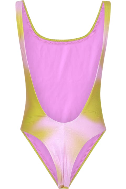 Pinko Swimwear for Women Pinko Pink And Yellow Beachwear