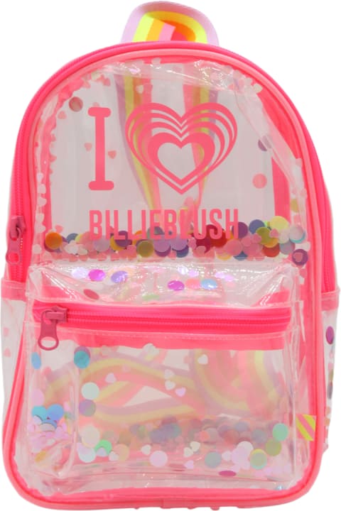 Accessories & Gifts for Girls Billieblush Transparent And Pink Backpack
