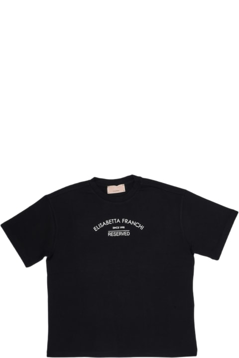 Elisabetta Franchi T-Shirts & Polo Shirts for Girls Elisabetta Franchi T-shirt Oversize T-shirt