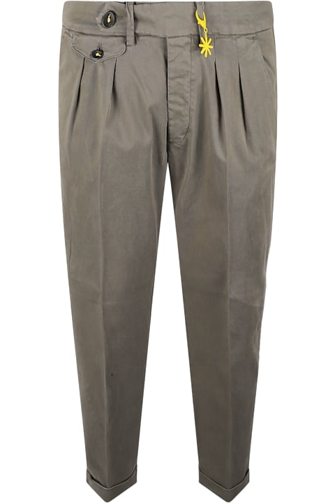 Manuel Ritz for Women Manuel Ritz Multi-buttons Cropped Slim Trousers