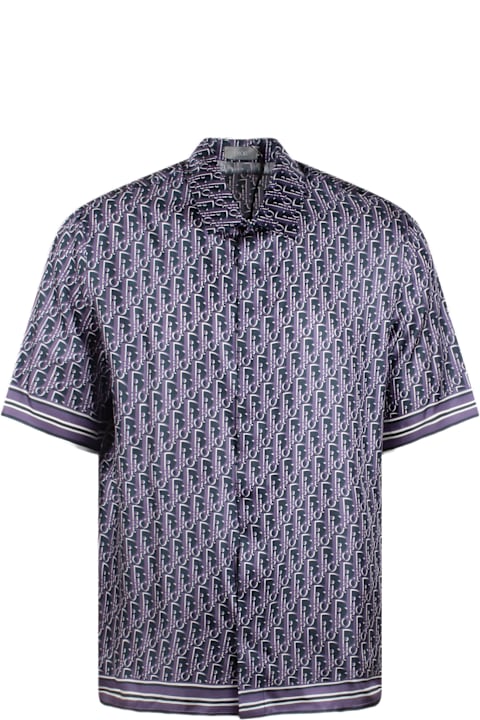 Homeware Dior Oblique Pixel Shirt