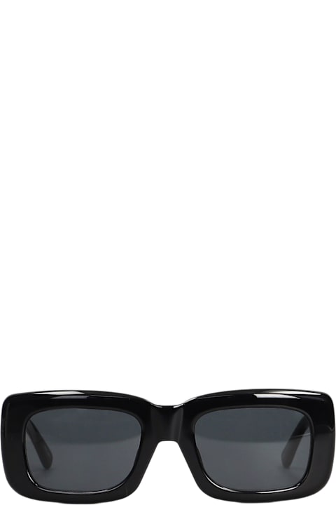The Attico Eyewear for Women The Attico Marfa Sunglasses In Black Acetate