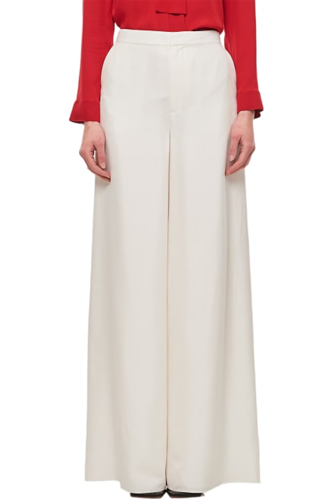 Fashion for Women Ralph Lauren Elaine Full Length Silk Trousers