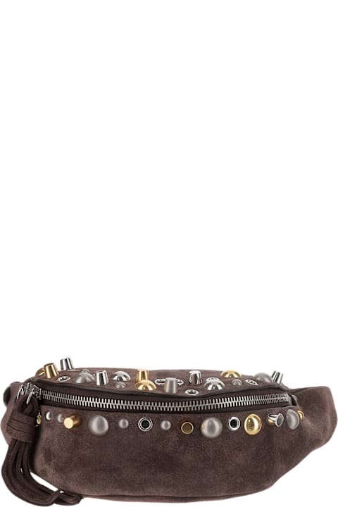 حقائب خصر لـ القسم الرجالي Valentino Garavani Valentino Garavani Nellcôte Pouch In Suede