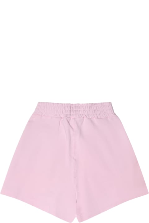 Chiara Ferragni Bottoms for Boys Chiara Ferragni Pink Fairytale Cotton Shorts
