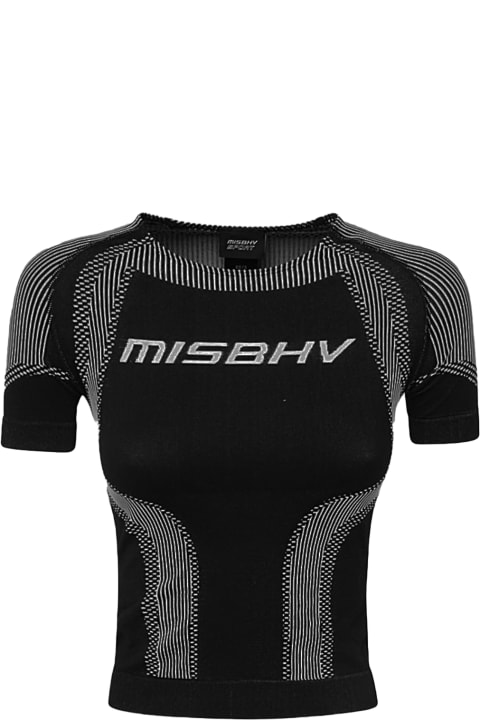 MISBHV Topwear for Women MISBHV Black And White Sport T-shirt