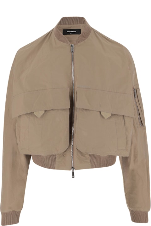 Dsquared2 Coats & Jackets for Men Dsquared2 Technical Fabric Jacket