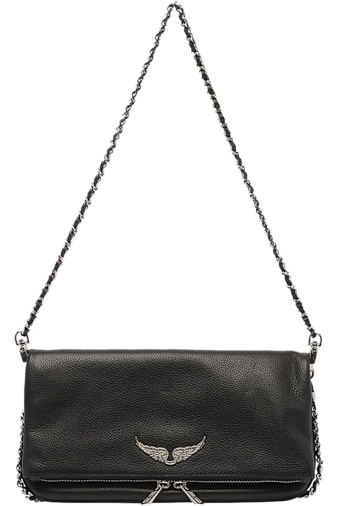 Zadig 
Voltaire for Kids Zadig 
Voltaire Black Leather Rock Shoulder Bag