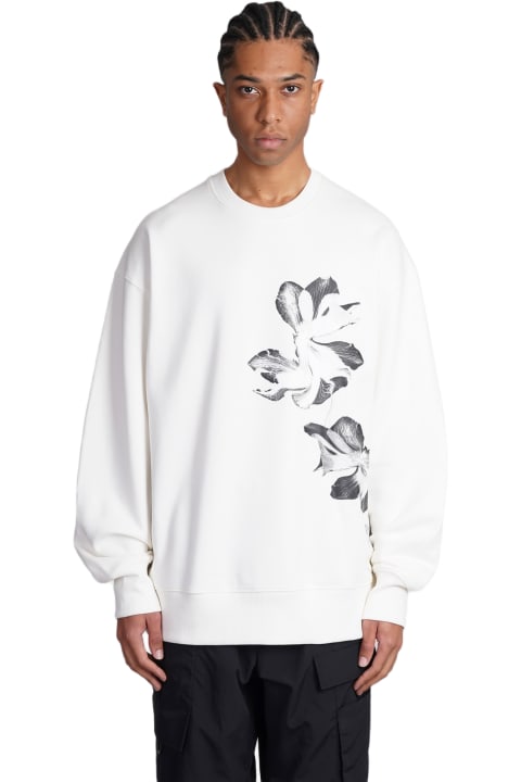 Y-3 Fleeces & Tracksuits for Men Y-3 Sweatshirt In White Cotton