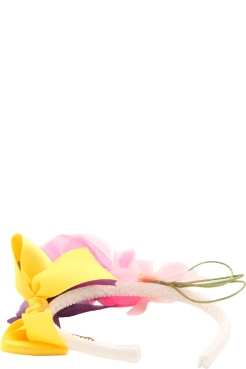 Monnalisa Accessories & Gifts for Boys Monnalisa Multicolour Metal Floreal Headband