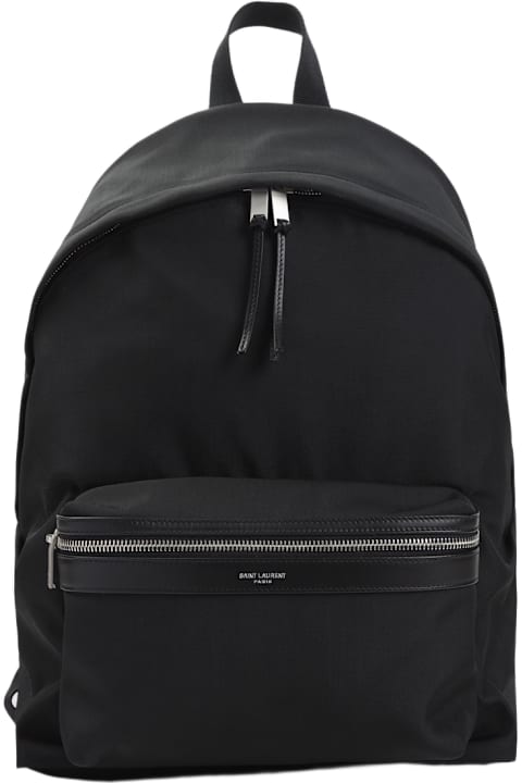 Saint Laurent for Kids Saint Laurent City Backpack