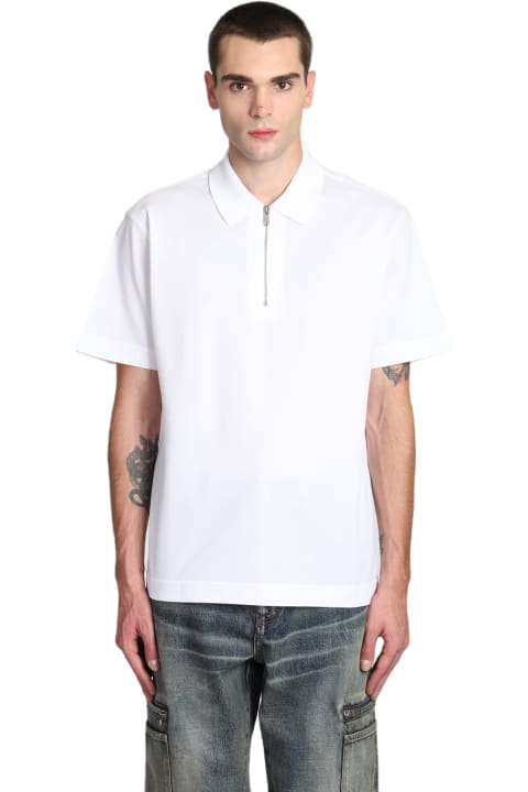 Givenchy Topwear for Men Givenchy Polo In White Cotton