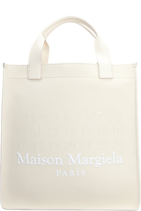 Maison Margiela Totes for Women Maison Margiela Tote In Beige Cotton