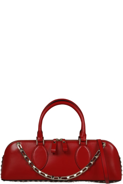 Luggage for Women Valentino Garavani Rockstud E/w Calfskin Handbag